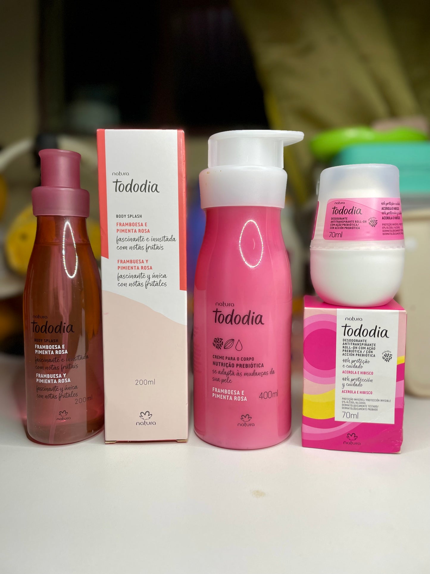 Kit natura pimienta rosa