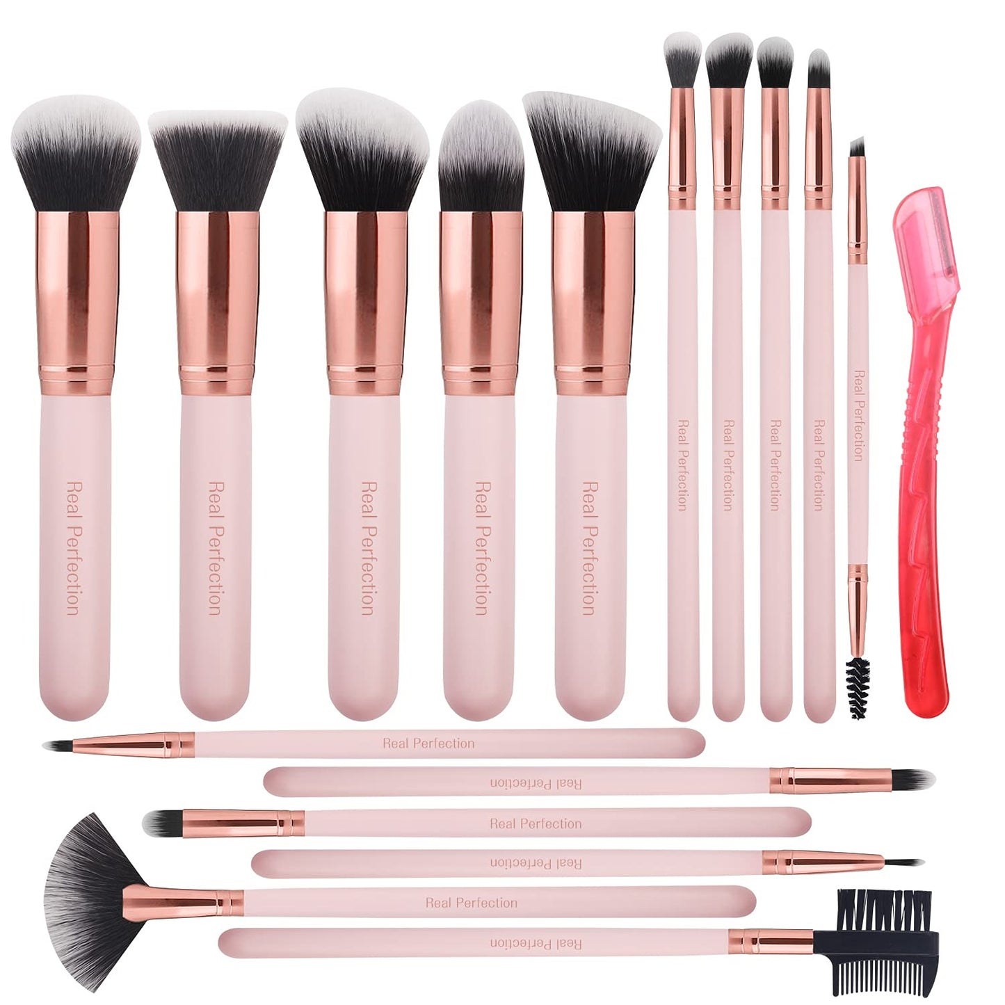 Set 16 brochas profesionales real perfection