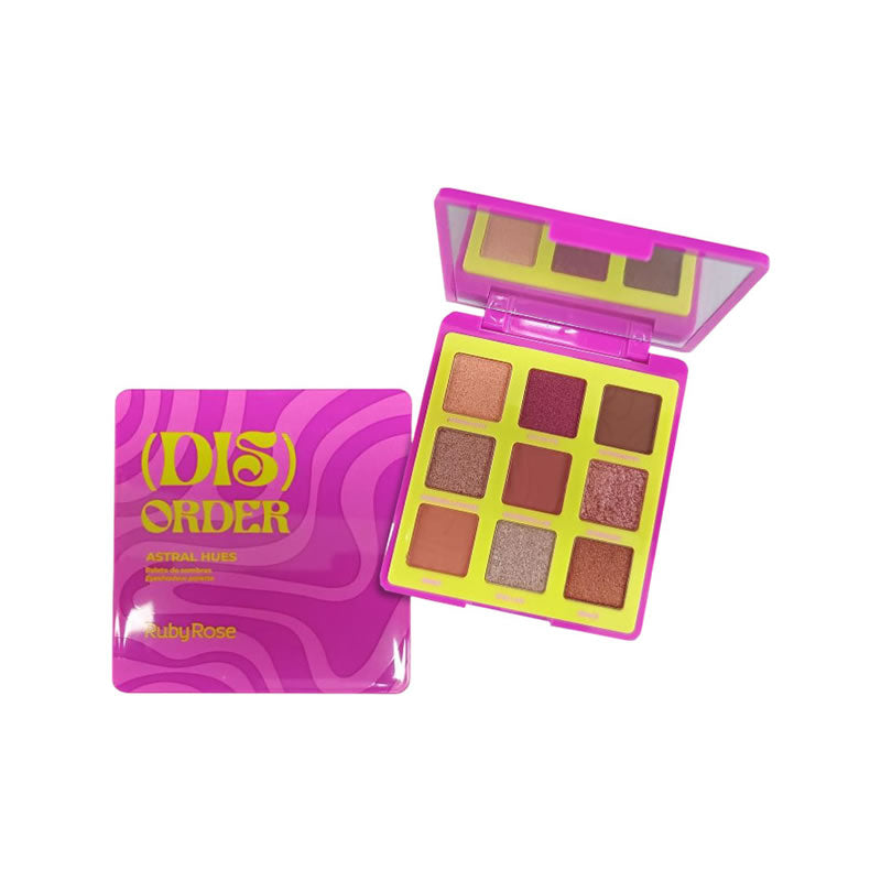 Paleta de sombras Dis order Ruby rose