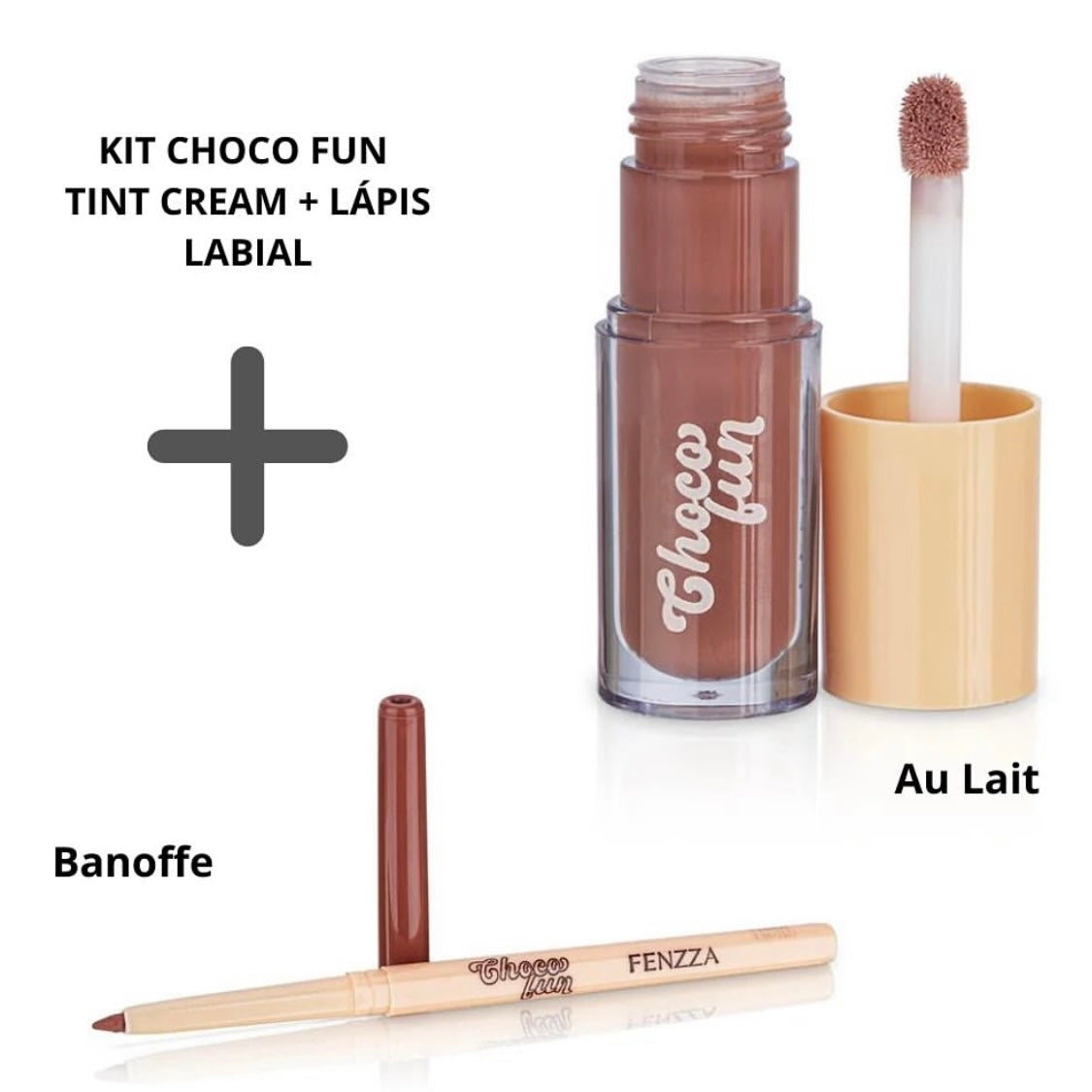 Kit tint Cream+ lápiz retráctil choco fun