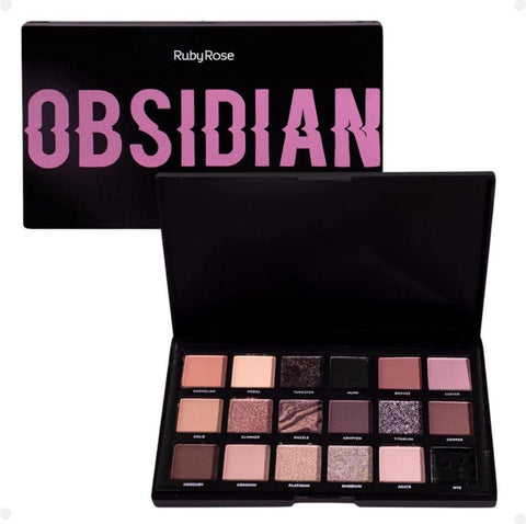 Paleta de sombras Obsidian Ruby Rose