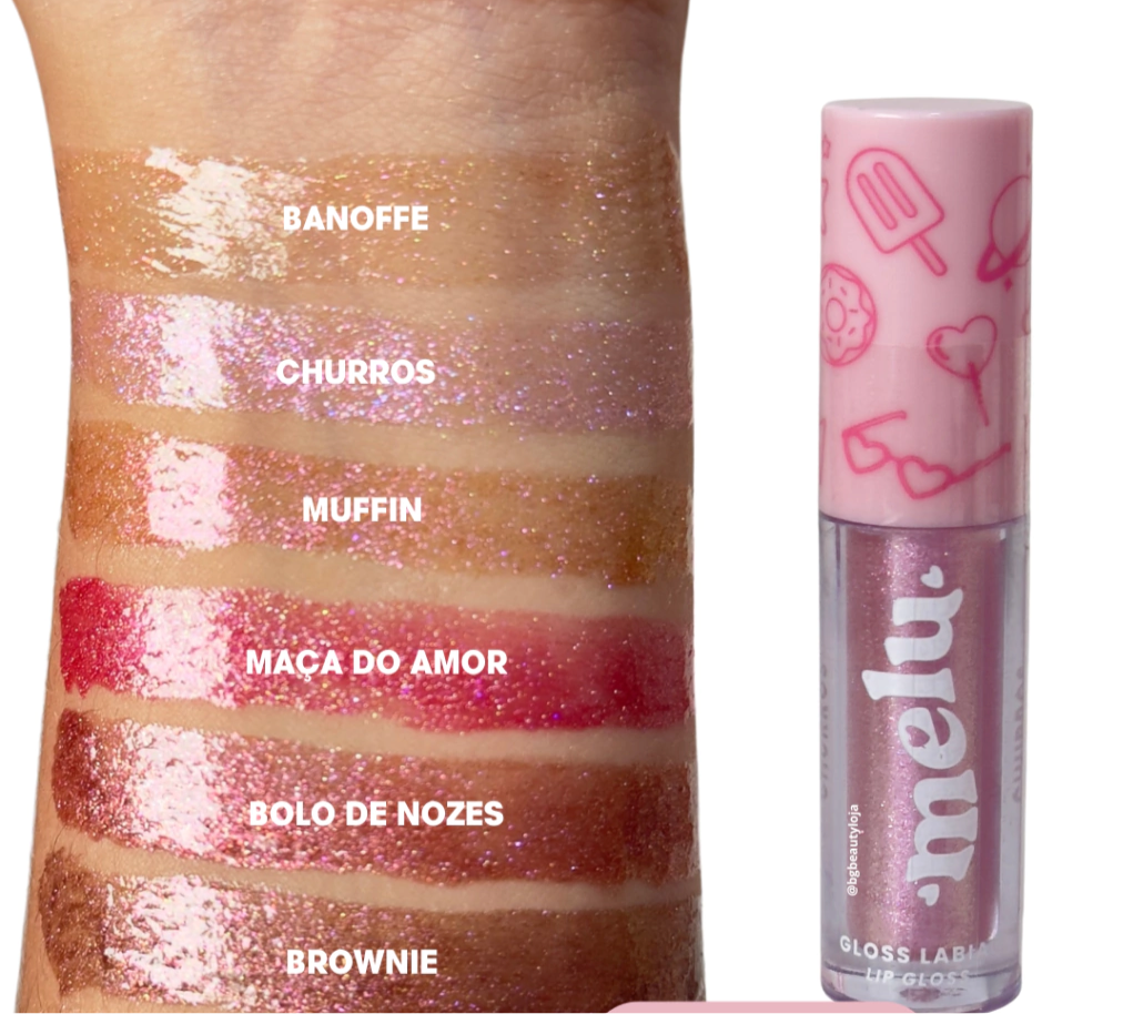 Gloss labial Melu