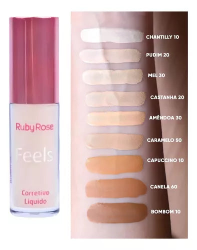 Corrector líquido feels Ruby rose