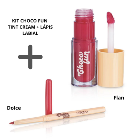 Kit tint Cream+ lápiz retráctil choco fun
