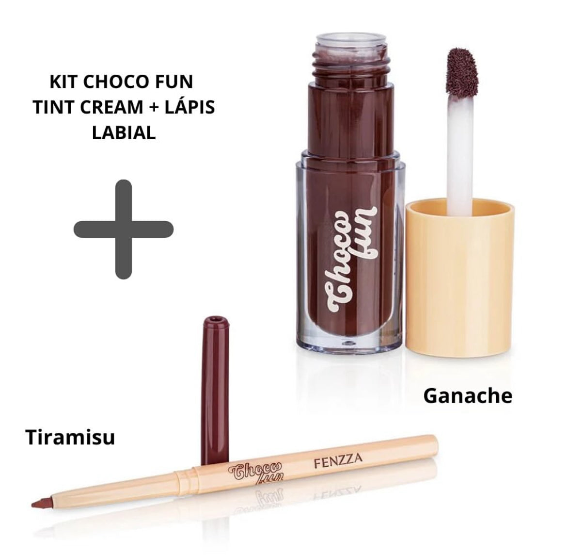 Kit tint Cream+ lápiz retráctil choco fun