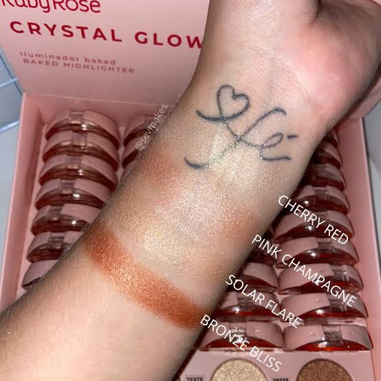 Iluminador Crystal Glow Ruby rose