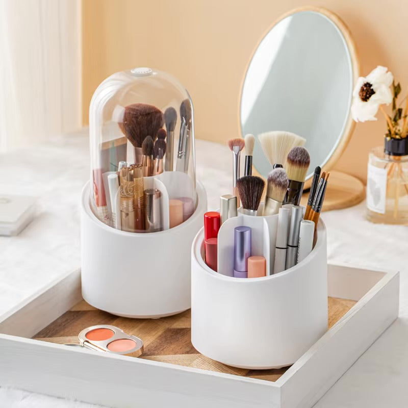 Organizador de brochas giratório