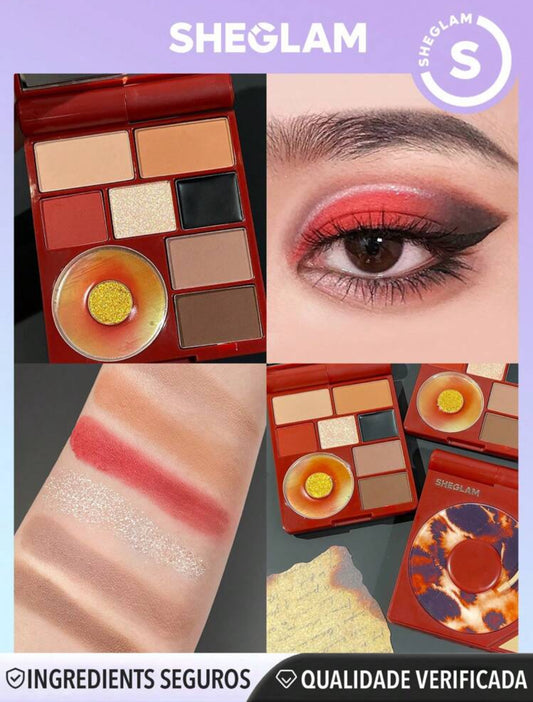 Paleta de sombras sheglam Vynil Pop Sunkissed