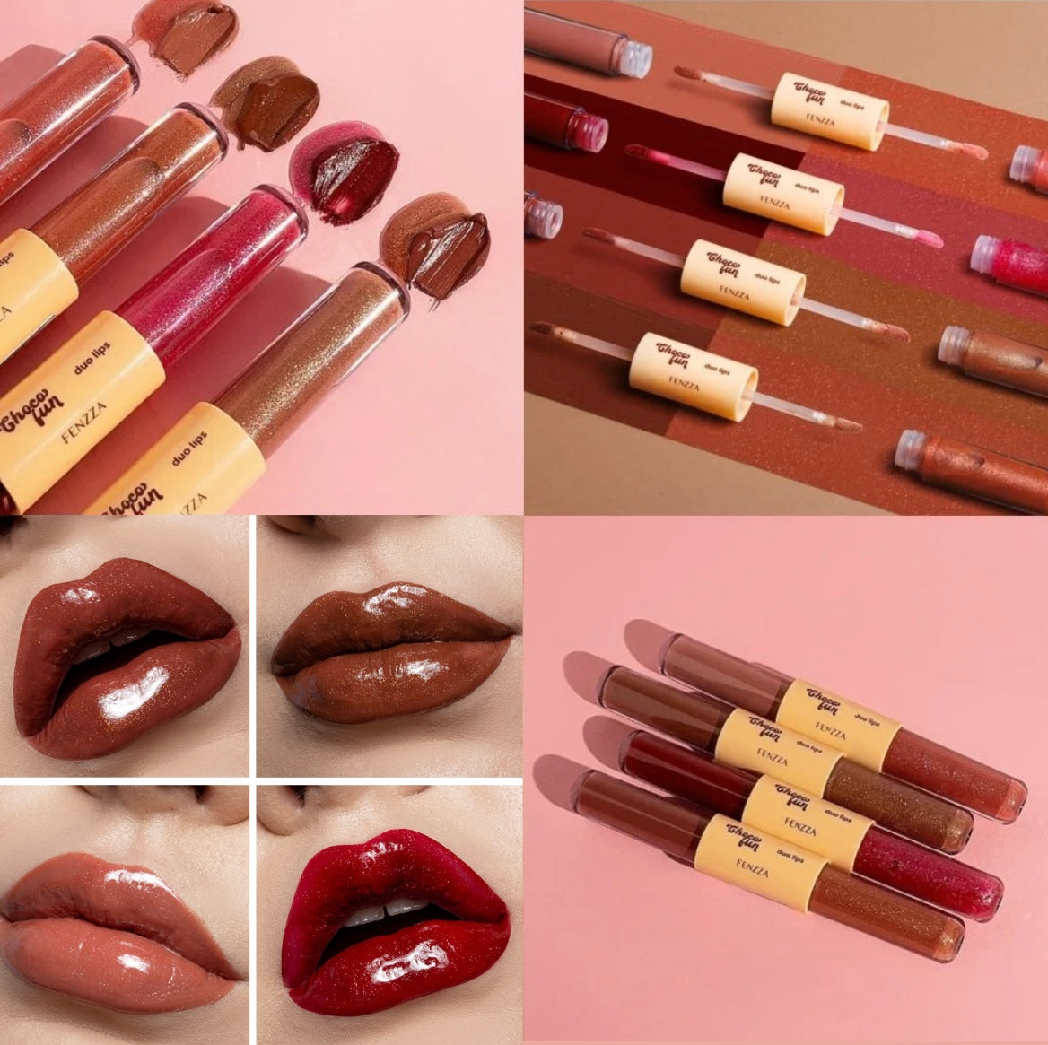 Dúo gloss choco fun