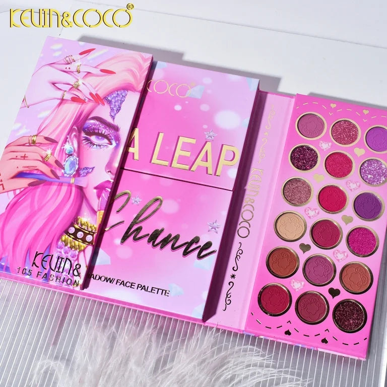 Paleta de sombras Kevin coco 105 colores