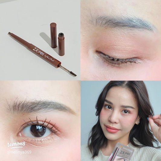 Lápiz dúo cejas gel