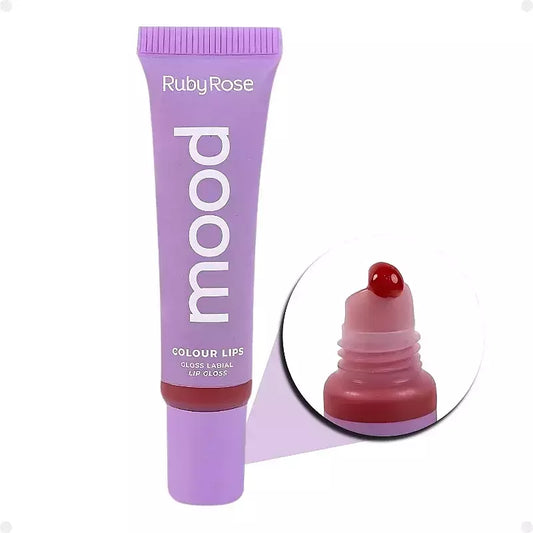 Gloss colour lips mood Ruby rose