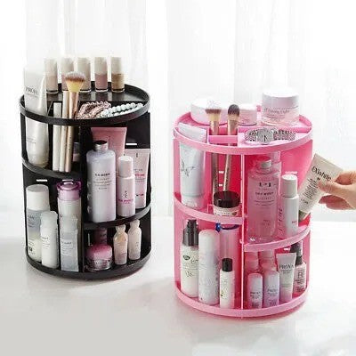 Organizador de maquillaje giratorio