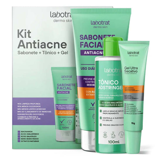 Kit facial anti acne Labotrat