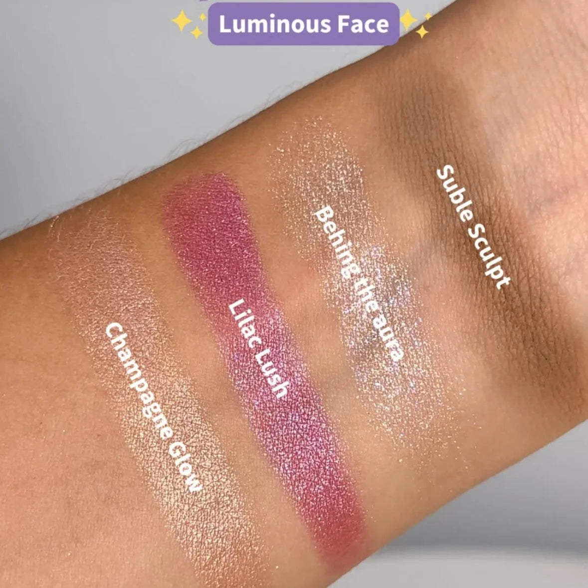 Paleta de blush, contorno e iluminador Silk Skin Ruby rose