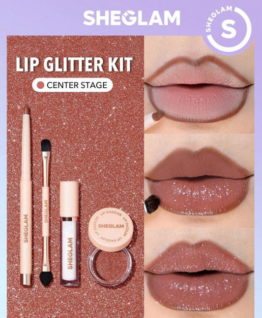 Kit lip dazzler sheglam