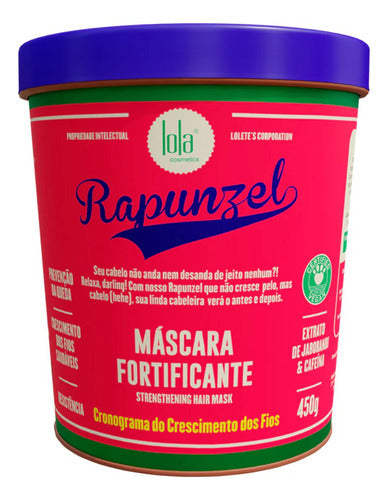 Máscara Capilar Lola Rapunzel fortificante