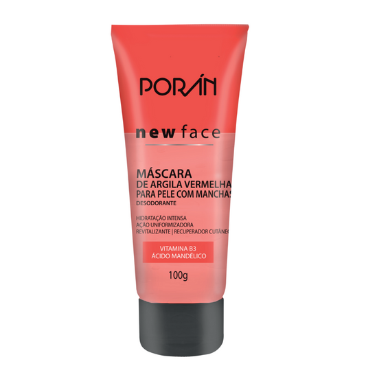 Máscara de Argila roja para pieles con manchas